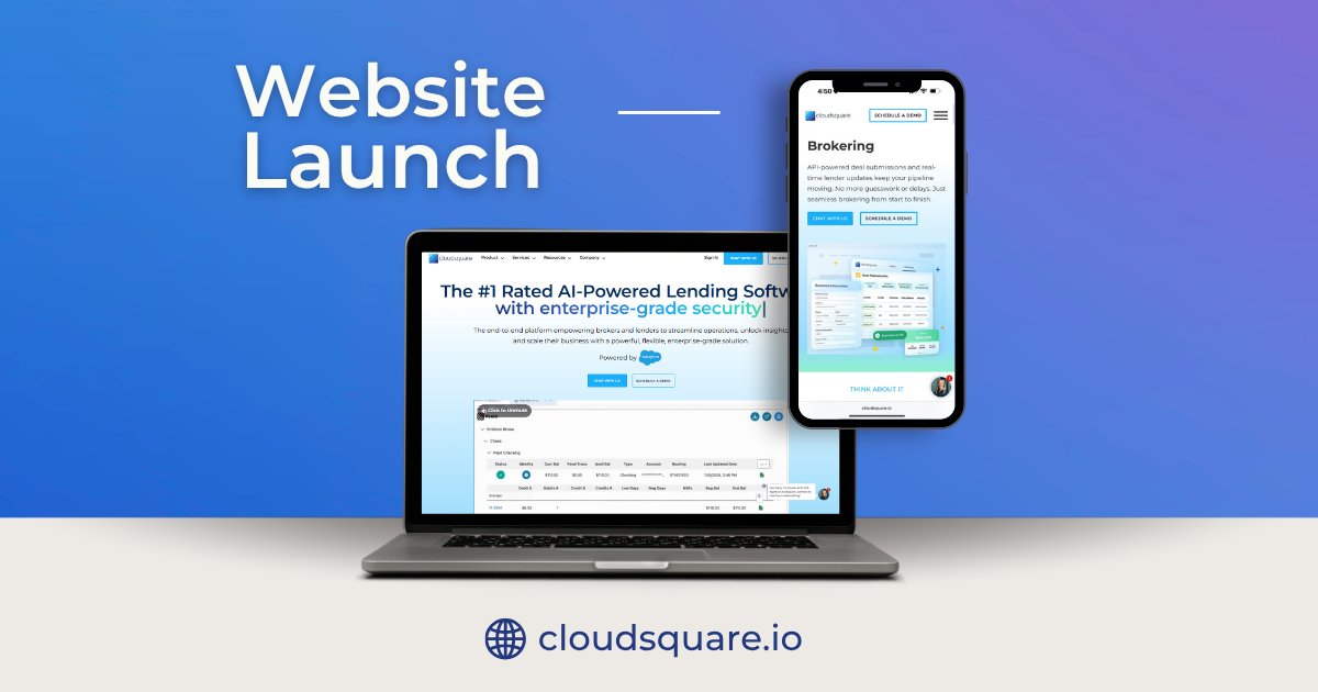 Cloudsquare the Leading Lending Platform for Alternative Finance 